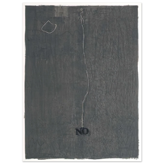 Jasper Johns - NO 1969 Fine Art Poster - Default Title