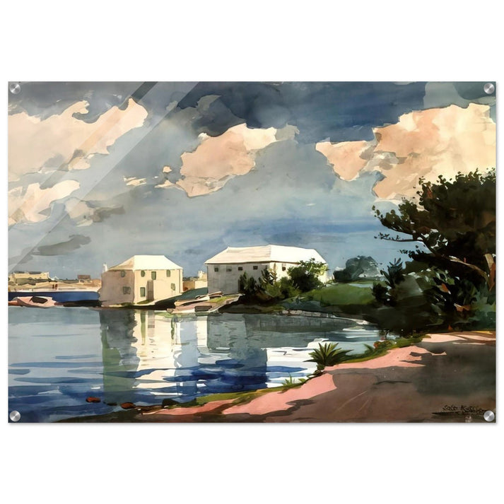 SALT KETTLE BERMUDA - Winslow Homer Acrylic Print - 70x100 cm / 28x40″ inches