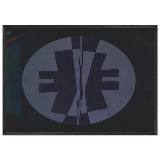 Moonscape - 1969 - Jimmy Ernst Framed Art Print – Black Wooden Frame - Default Title - -Framed Art Print