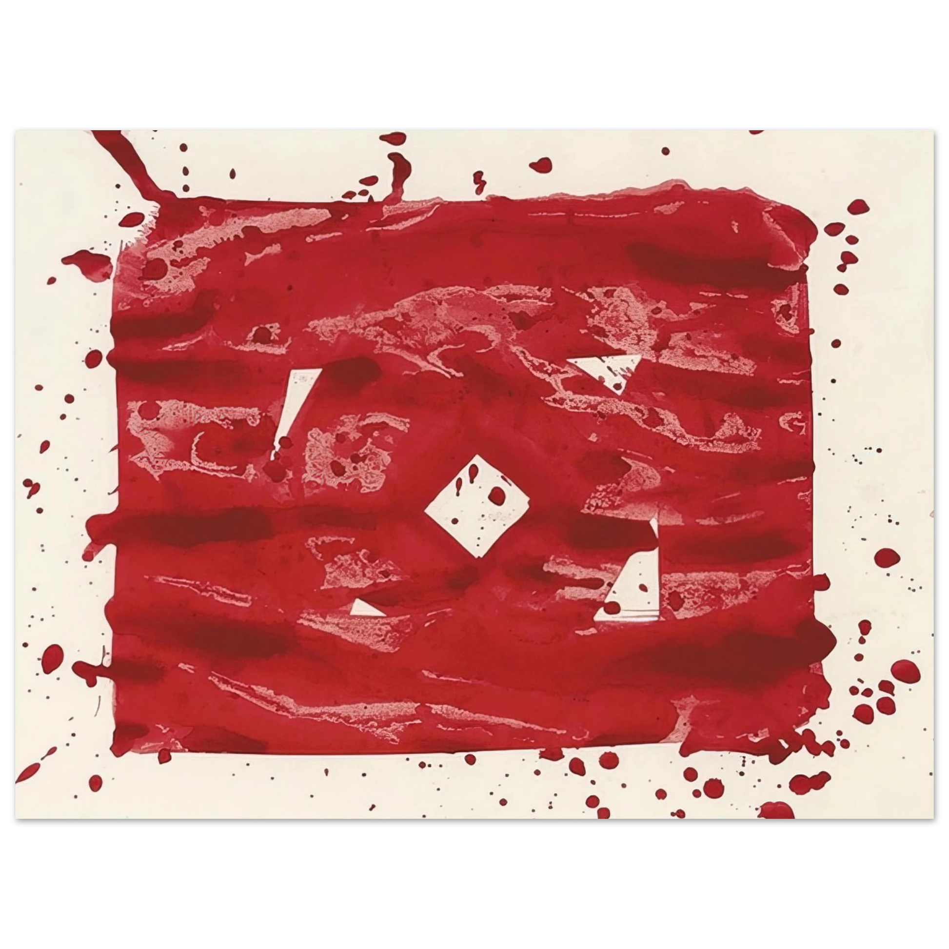 Sam Francis - Untitled - SF78-235 Fine Art Poster - Default Title