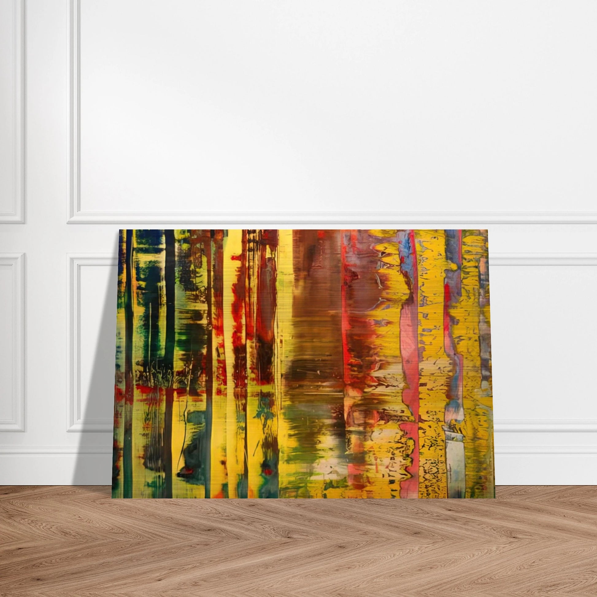 ABSTRACT PAINTING 780 1 1 - Gerhard Richter Brushed Aluminum Print - 70x100 cm / 28x40 inches | Gerhard Richter Aluminum Print | Gerhard Richter Prints