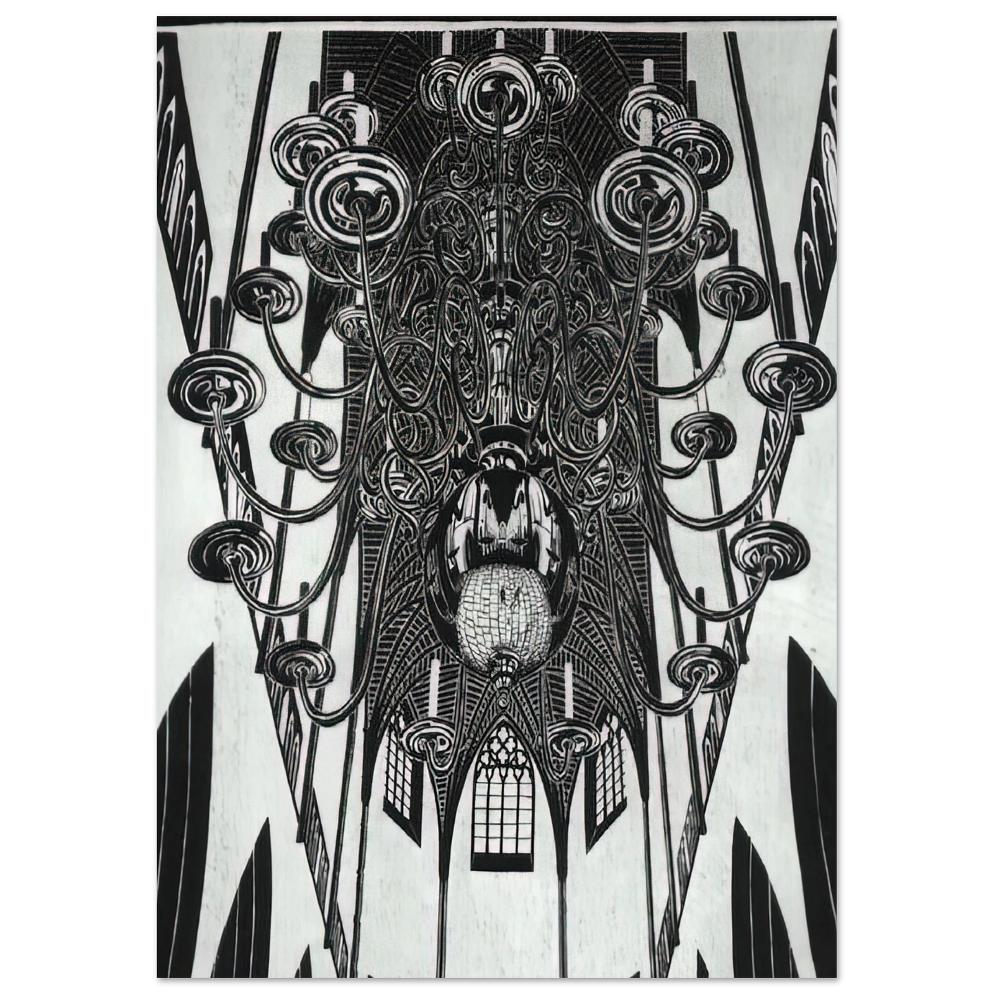 MC Escher - ESCHER (2) Wall Art - 60x80 cm / 24x32 inches - Fine Art Poster - -