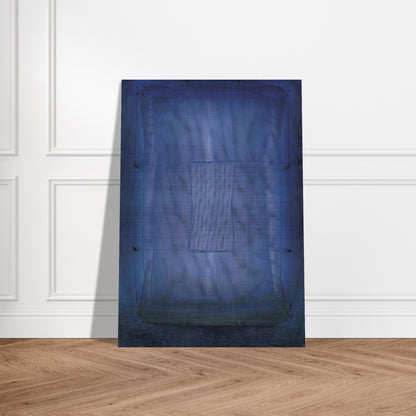 Azul - Art Informel - Manuel Rivera Brushed Aluminum Print - 70x100 cm / 28x40 inches | Manuel Rivera Aluminum Print | Manuel Rivera Prints