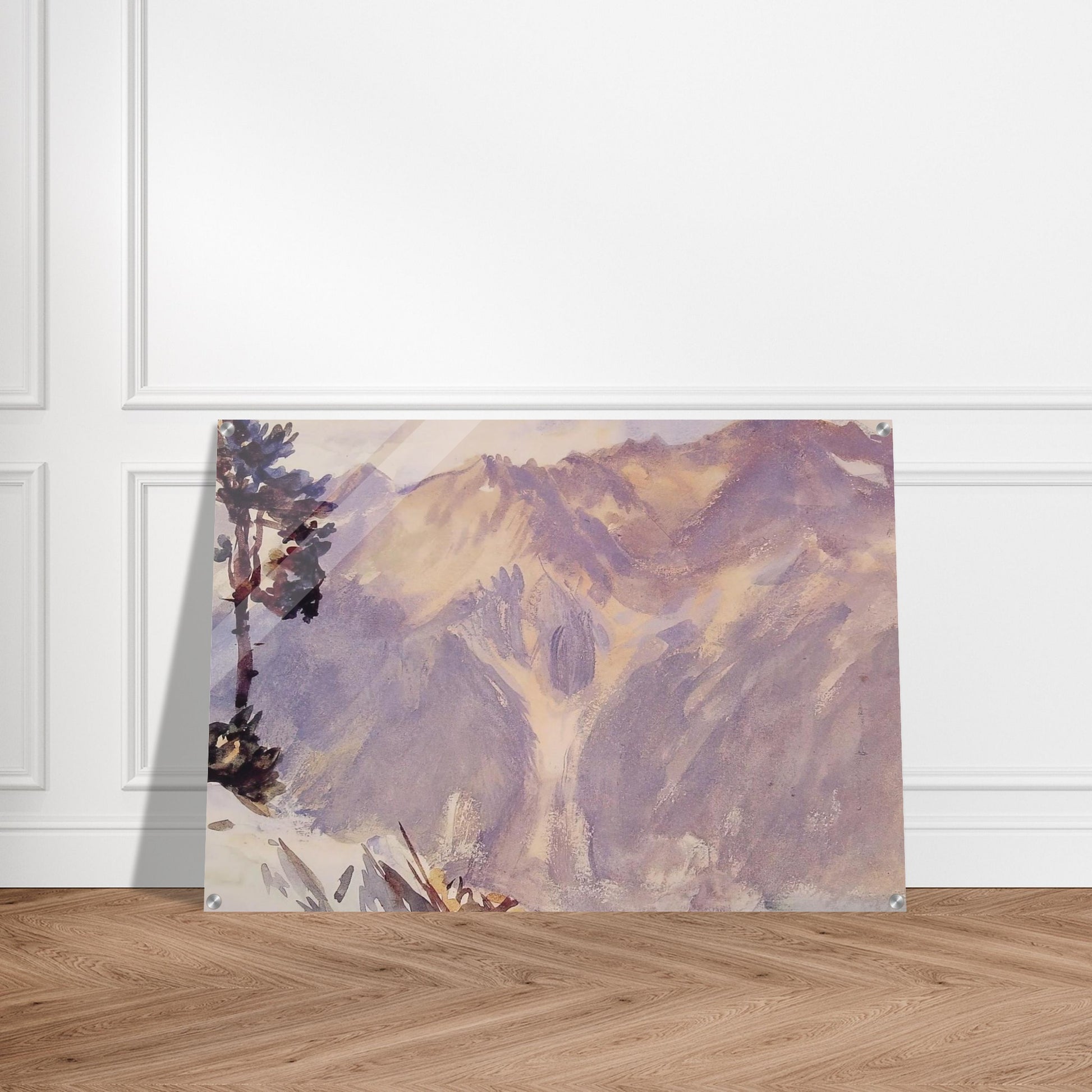 The Tyrol - John Singer Sargent Acrylic Print - 70x100 cm / 28x40″ inches | John Singer Sargent Wall Art | John Singer Sargent Prints