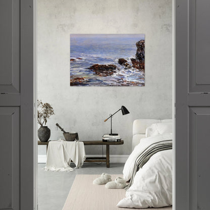 Seascape - Childe Hassam Brushed Aluminum Print - 70x100 cm / 28x40 inches | Childe Hassam Aluminum Print | Childe Hassam Prints