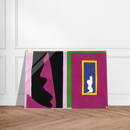 CUT OUTS - Henri Matisse Acrylic Print - 70x100 cm / 28x40″ inches | Henri Matisse Wall Art | Henri Matisse Prints