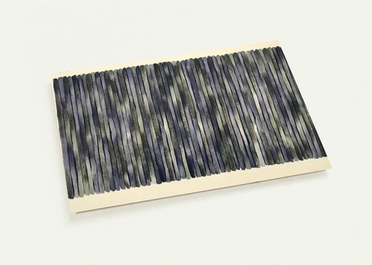 Adam's Rib - 1980 By Gene Davis Pack of 10 Post Cards | Gene Davis Post Cards | A6 (10.5 x 14.8 cm) - 4.1 x 5.8 inches