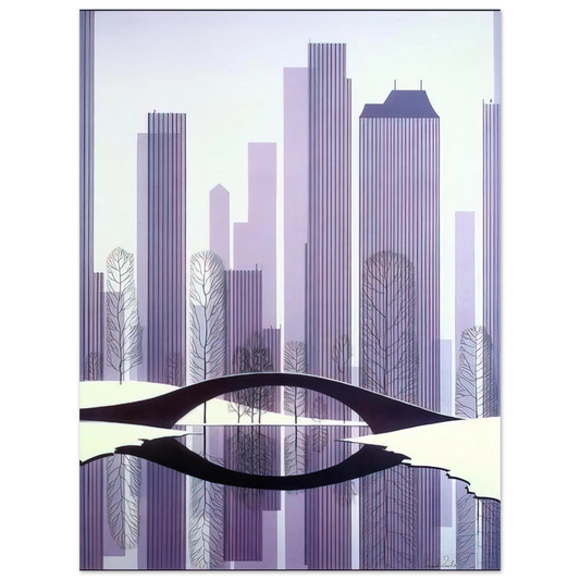 Eyvind Earle - Central Park Fine Art Poster - Default Title