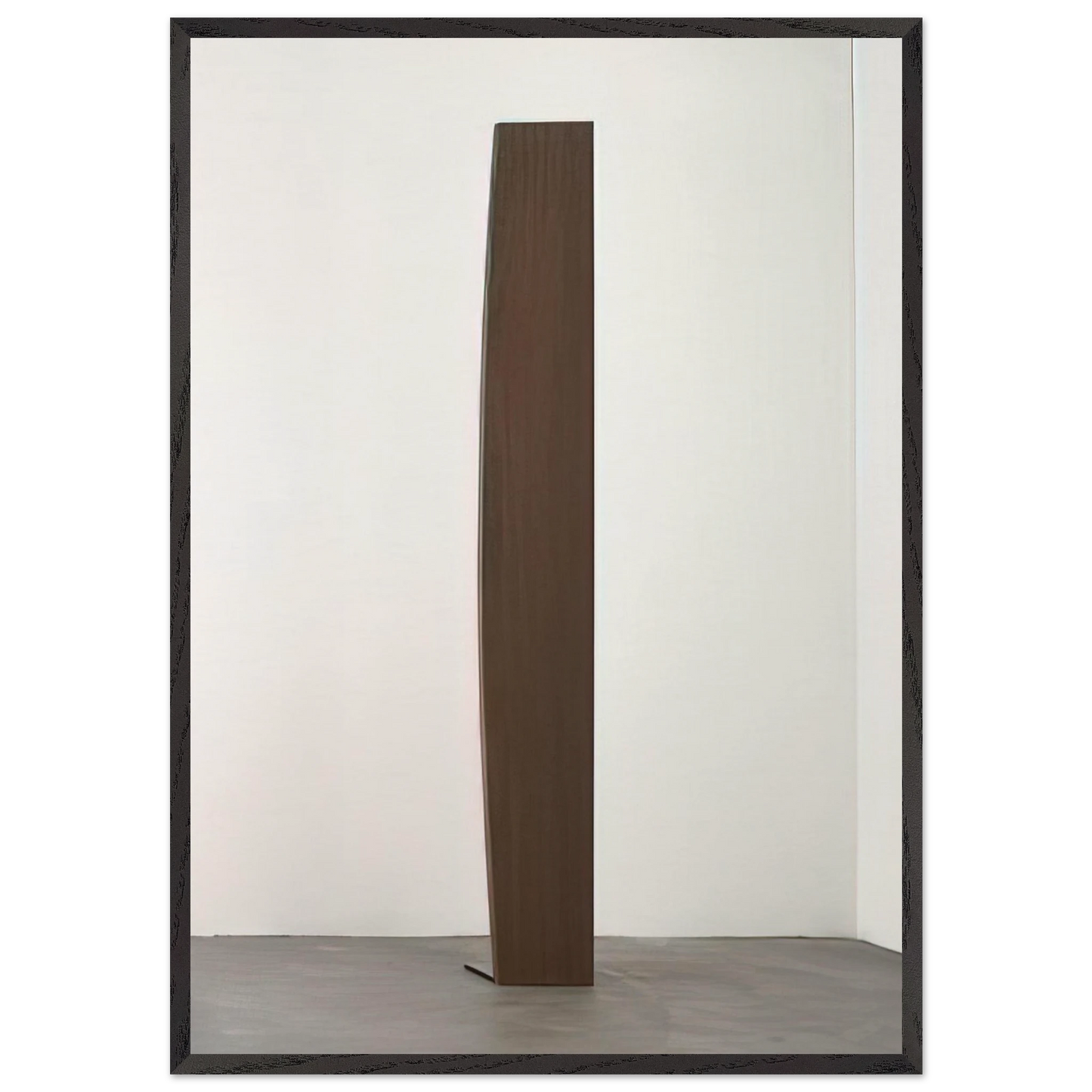 Curve XXXVI - Ellsworth Kelly Framed Art Print – Black Wooden Frame - Default Title - -Framed Art Print