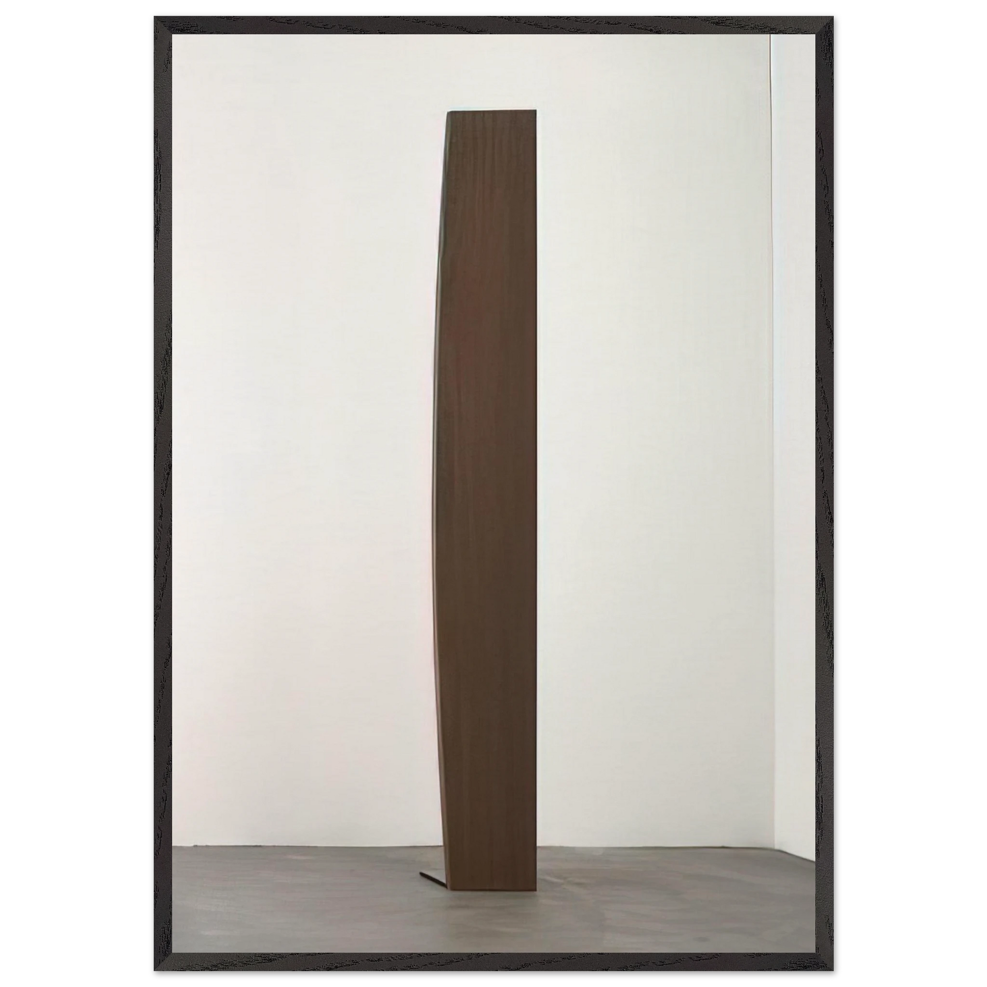 Curve XXXVI - Ellsworth Kelly Framed Art Print – Black Wooden Frame - Default Title - -Framed Art Print