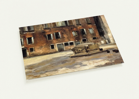 Campo San Agnese, Venise By John Singer Sargent Pack of 10 Post Cards | John Singer Sargent Post Cards | A6 (10.5 x 14.8 cm) - 4.1 x 5.8 inches