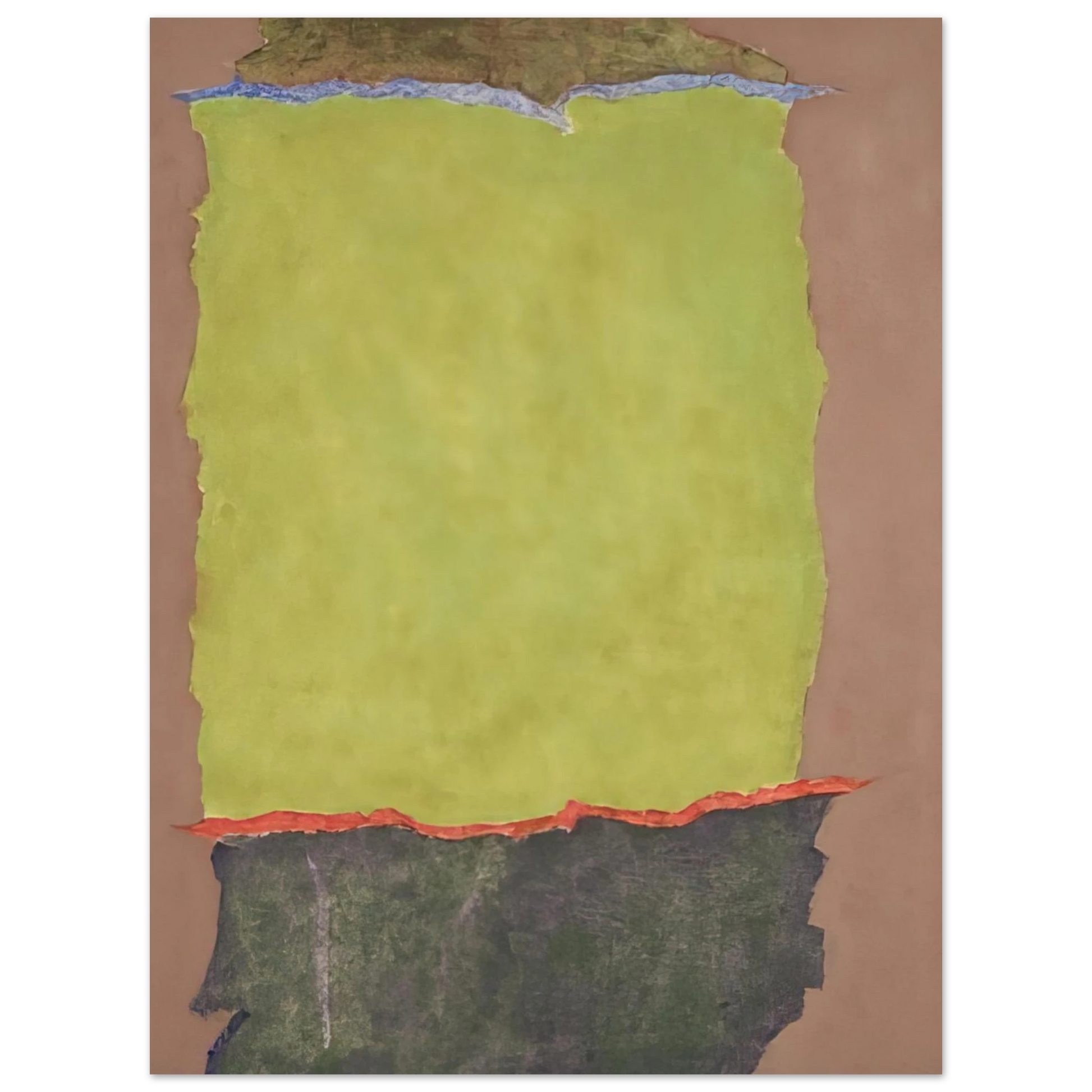Theodoros Stamos - Infinity Field #2 Lefkada Series - 1978 Fine Art Poster - Default Title