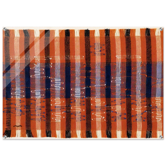 INTERSECTING 1962 - Anni Albers Acrylic Print - 70x100 cm / 28x40″ inches | Anni Albers Wall Art | Anni Albers Prints