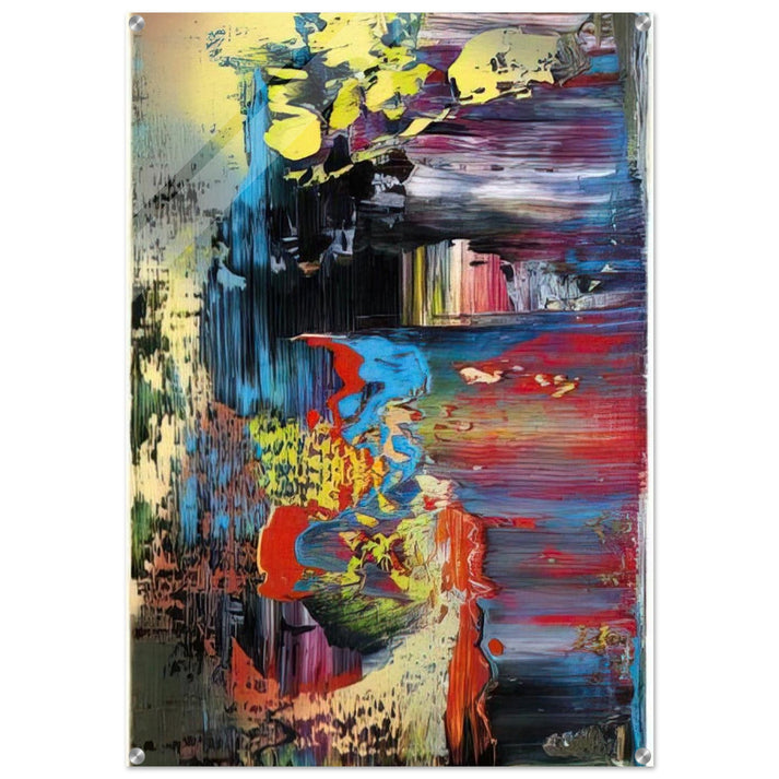 ABSTRACT PICTURE 1 - Gerhard Richter Acrylic Print - 70x100 cm / 28x40″ inches