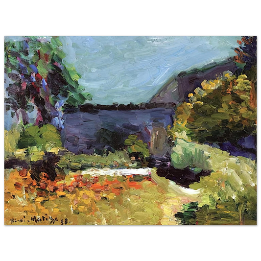 Henri Matisse - LANDSCAPE 1898 Fine Art Poster - Default Title