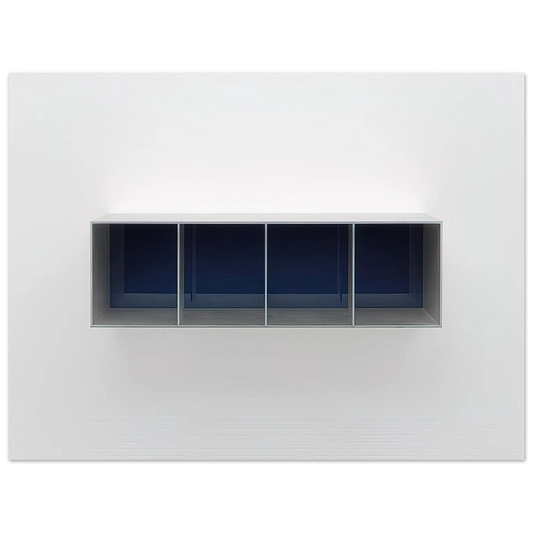 Donald Judd - Untitled Menziken - 1988 Fine Art Poster - Default Title