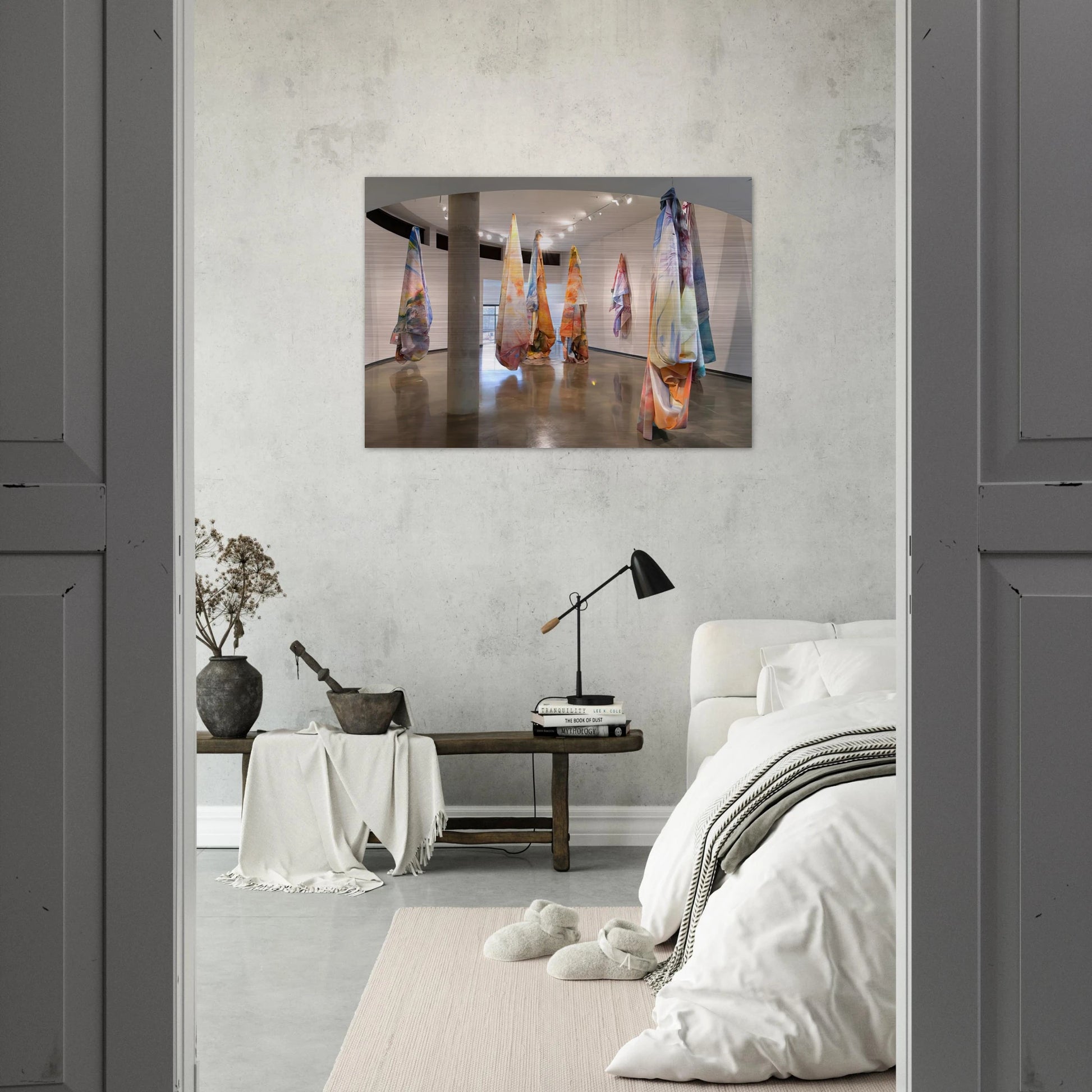 Close to Trees - Sam Gilliam Brushed Aluminum Print - 70x100 cm / 28x40 inches | Sam Gilliam Aluminum Print | Sam Gilliam Prints