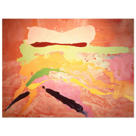Ronnie Landfield - Untitled - 1969 Fine Art Poster - Default Title