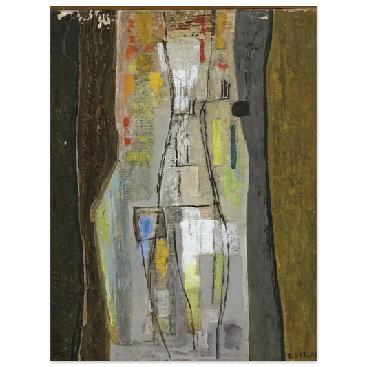 Bice Lazzari - Stratificazione I - Art Informel Fine Art Poster - Default Title