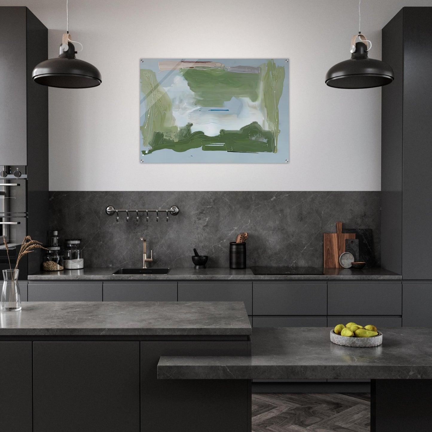 Lush Spring, 1975- - Helen Frankenthaler Acrylic Print - 70x100 cm / 28x40″ inches | Helen Frankenthaler Wall Art | Helen Frankenthaler Prints