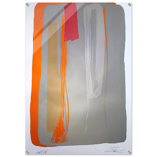 Untitled 6 - 1980 - Larry Zox Acrylic Print - 70x100 cm / 28x40″ inches | Larry Zox Wall Art | Larry Zox Prints