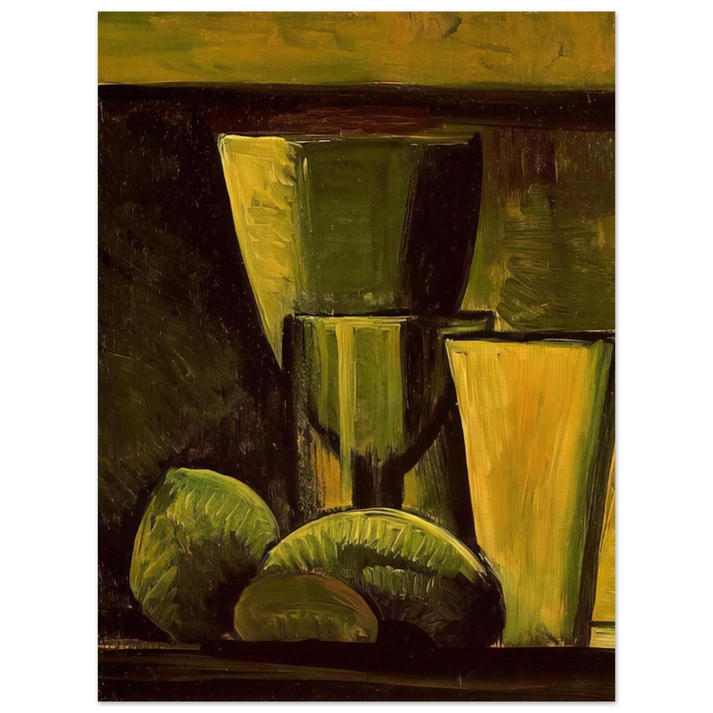 Pablo Picasso - Still life - 1908  75x100 cm / 30x40inches Fine Art Poster