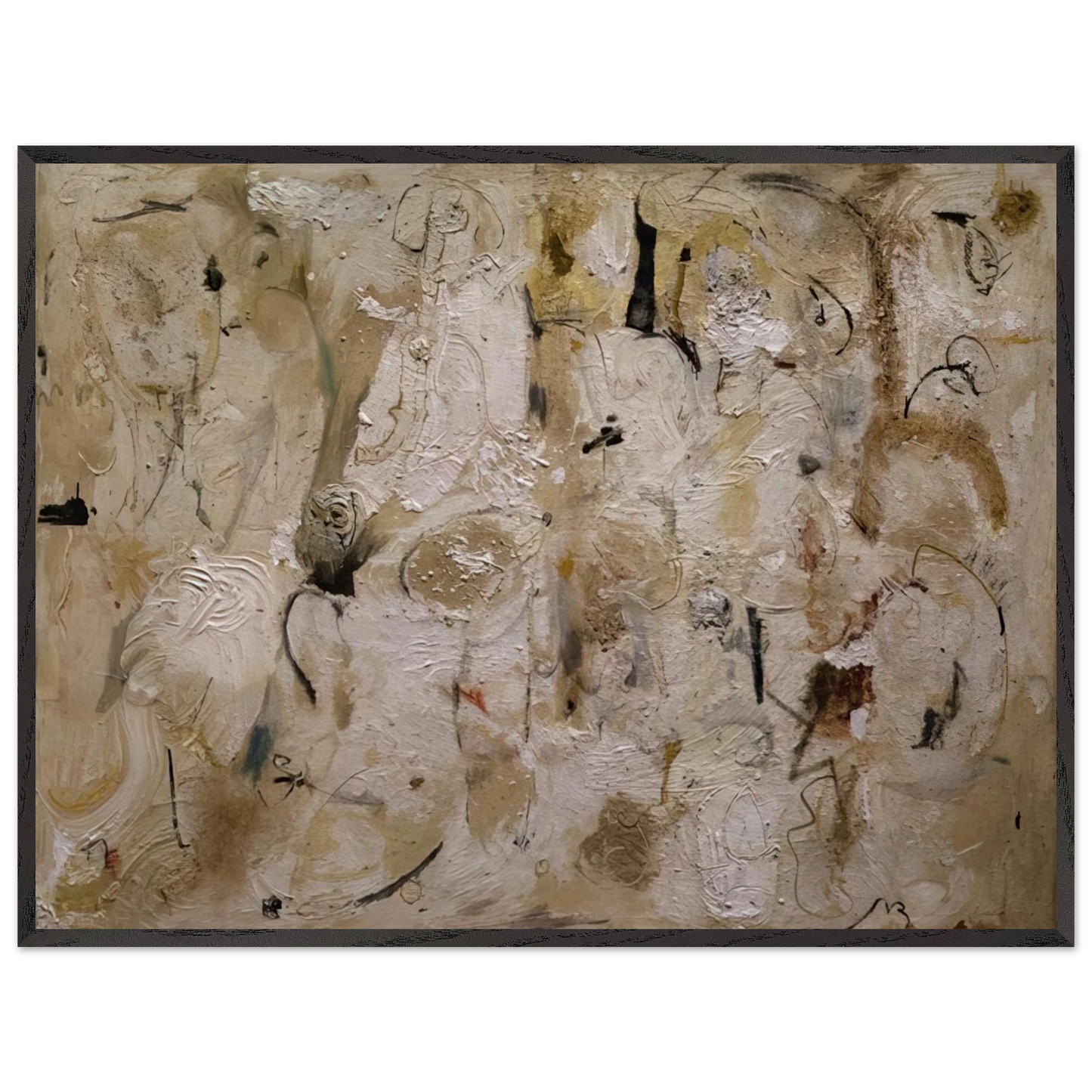 Helen Frankenthaler - Painted on 21st Street - 1951 Wall art - 27x35 cm / 11x14 inches - Fine Art Poster - -