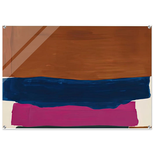 Indian Summer, 1967- - Helen Frankenthaler Acrylic Print - 70x100 cm / 28x40″ inches