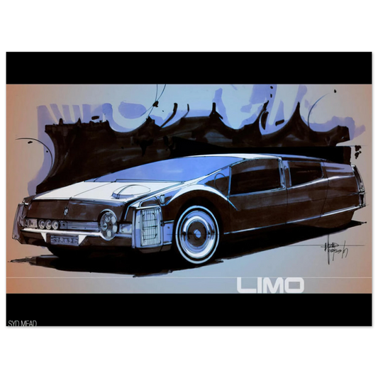 Syd Mead - Syd Mead Fine Art Poster - Default Title