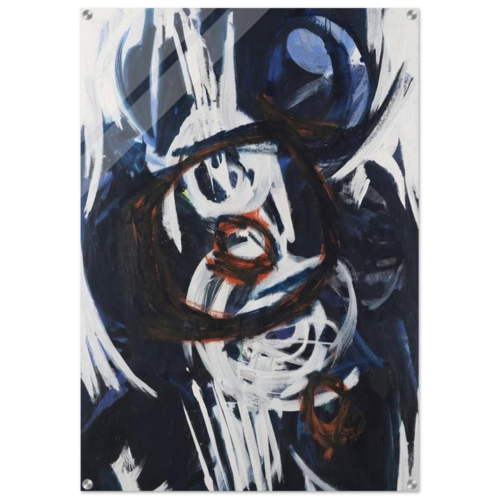 Crescendo - 1963 - Ernst Wilhelm Nay Acrylic Print - 70x100 cm / 28x40″ inches | Ernst Wilhelm Nay Wall Art | Ernst Wilhelm Nay Prints