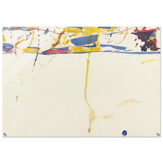 SF59-040 - Sam Francis Acrylic Print - 70x100 cm / 28x40″ inches