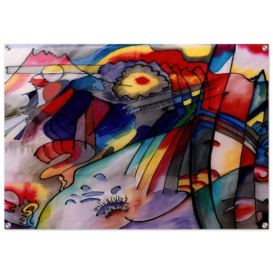 NOT_DETECTED_189363 - Wassily Kandinsky Acrylic Print - 70x100 cm / 28x40″ inches | Wassily Kandinsky Wall Art | Wassily Kandinsky Prints