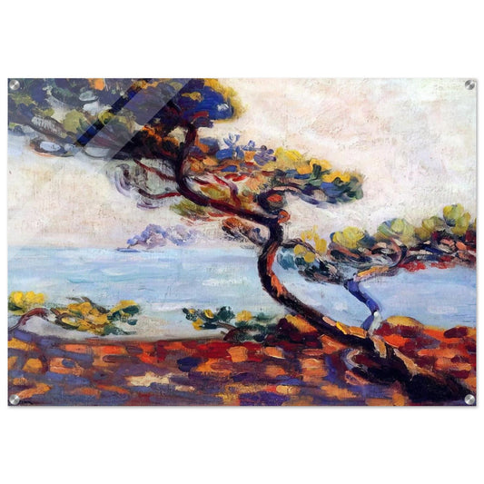 Dans le Midi - 1910 - Armand Guillaumin Acrylic Print - 70x100 cm / 28x40″ inches | Armand Guillaumin Wall Art | Armand Guillaumin Prints