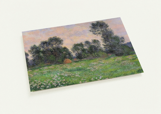 Meadow in Giverny By claude monet Pack of 10 Post Cards | claude monet Post Cards | A6 (10.5 x 14.8 cm) - 4.1 x 5.8 inches