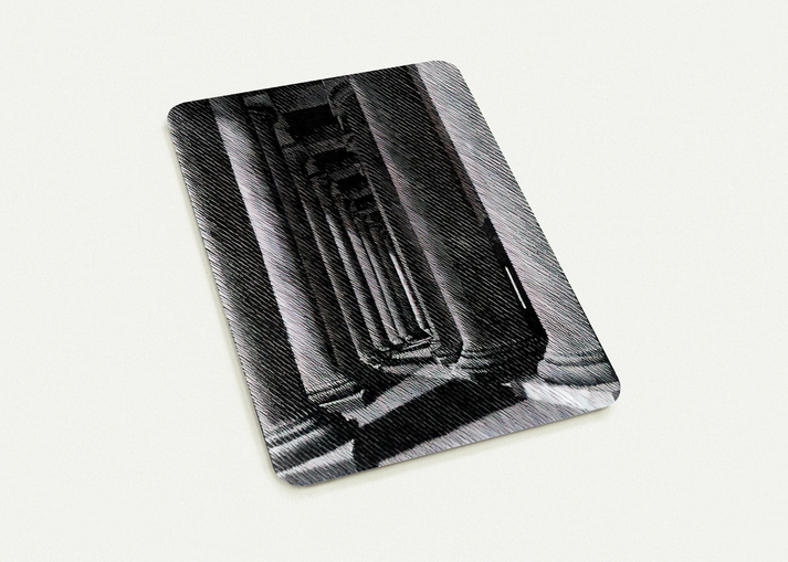 NOCTURNAL ROME COLONADE OF ST PETER S By MC Escher Pack of 10 Post Cards | MC Escher Post Cards | A6 (10.5 x 14.8 cm) - 4.1 x 5.8 inches