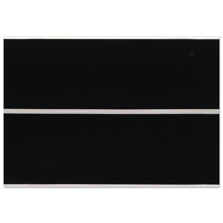 Horizontal Band - Ellsworth Kelly Brushed Aluminum Print - 70x100 cm / 28x40 inches | Ellsworth Kelly Aluminum Print | Ellsworth Kelly Prints