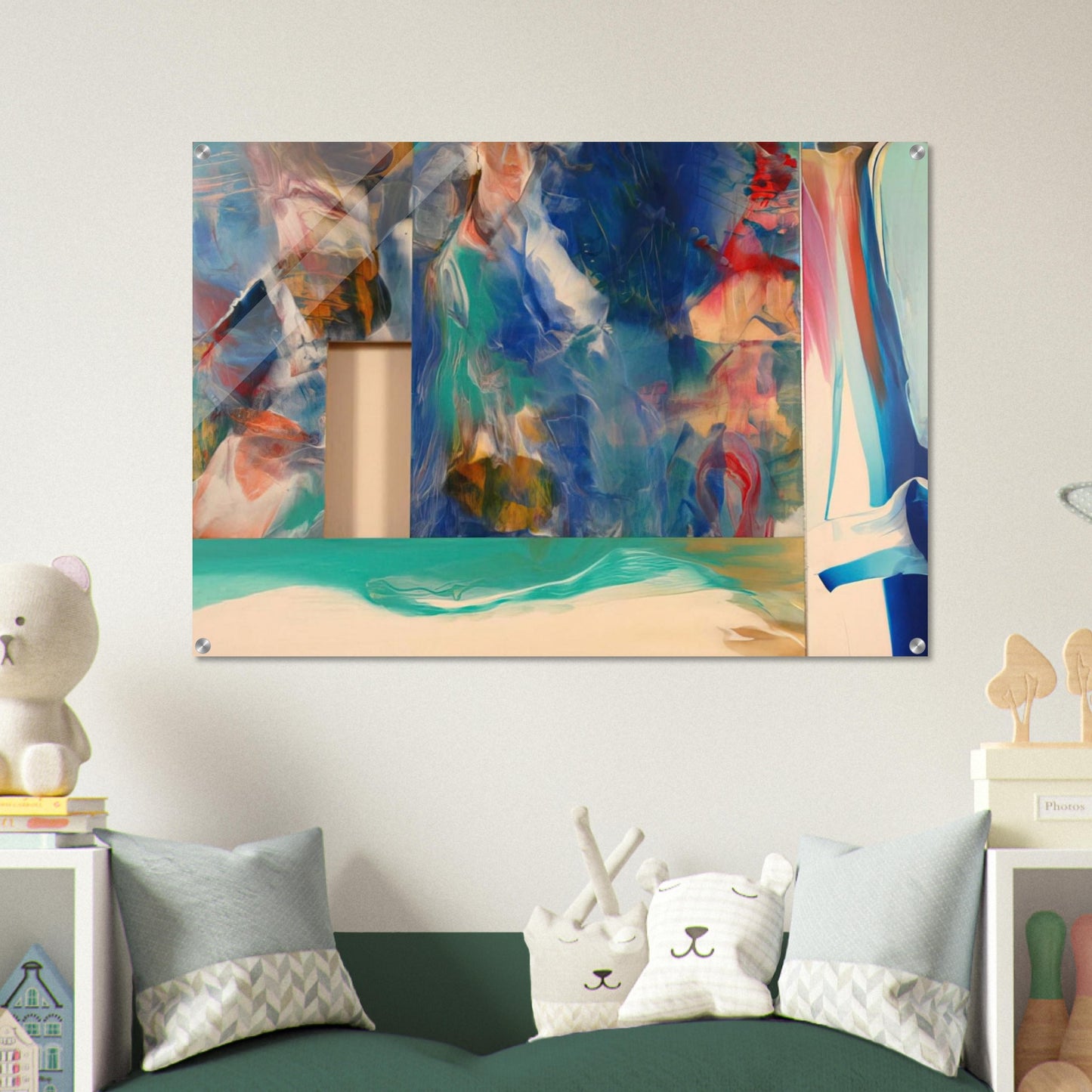 Icon - Sam Gilliam Acrylic Print - 70x100 cm / 28x40″ inches | Sam Gilliam Wall Art | Sam Gilliam Prints