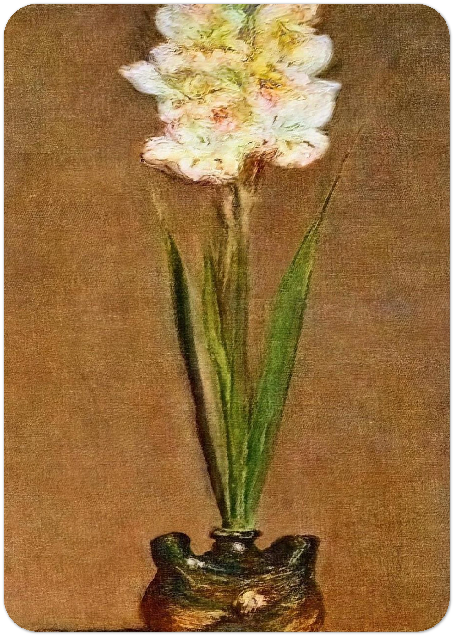Gladiolus By claude monet Pack of 10 Post Cards | claude monet Post Cards | A6 (10.5 x 14.8 cm) - 4.1 x 5.8 inches