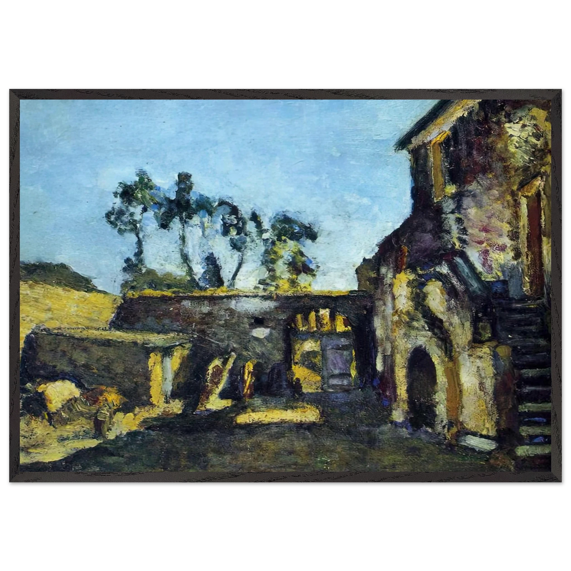 NOT IDENTIFIED 2 - Henri Matisse Framed Art Print – Black Wooden Frame - Default Title - -Framed Art Print