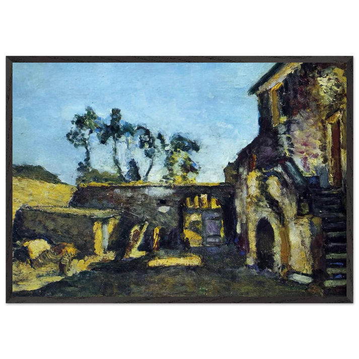 NOT IDENTIFIED 2 - Henri Matisse 70x100 cm / 28x40 inches Framed Art Print – Black Wooden Frame