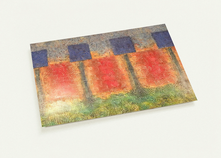 Dusklight - 1980 By Jimmy Ernst Pack of 10 Post Cards | Jimmy Ernst Post Cards | A6 (10.5 x 14.8 cm) - 4.1 x 5.8 inches