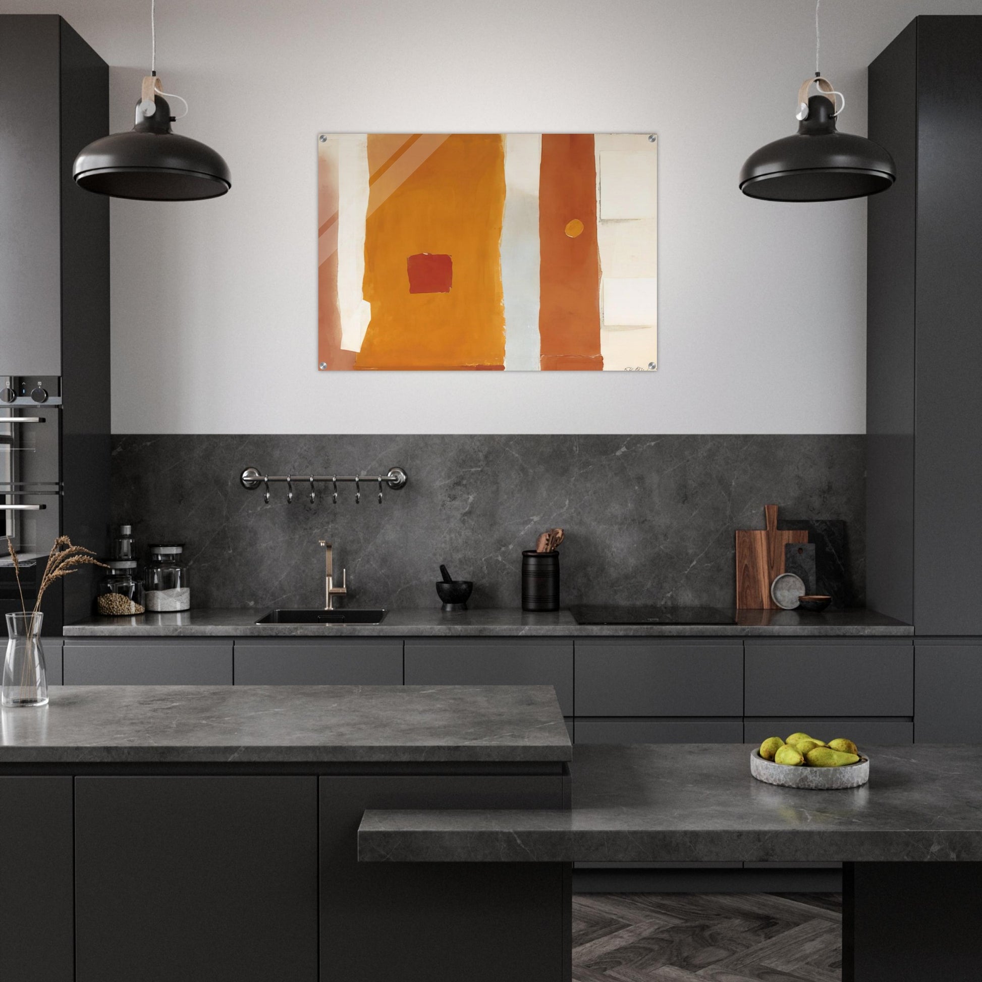 UNTITLED 1982 - Esteban Vicente Acrylic Print - 70x100 cm / 28x40″ inches | Esteban Vicente Wall Art | Esteban Vicente Prints