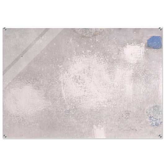 ABSTRACTO EN GRISES Y AZULES 1956 - Luis Feito Acrylic Print - 70x100 cm / 28x40″ inches | Luis Feito Wall Art | Luis Feito Prints