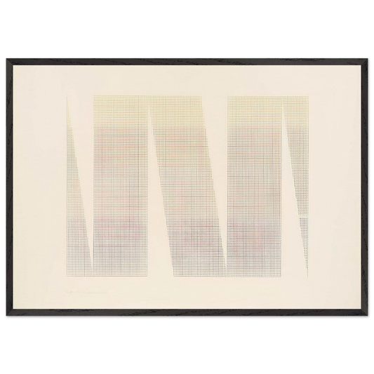 Sixths - 1967 - Mark Lancaster Framed Art Print – Black Wooden Frame - Default Title - -Framed Art Print