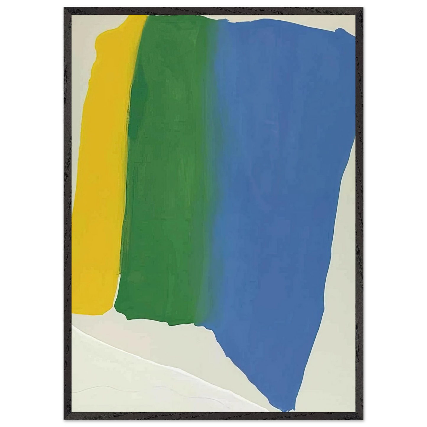 Helen Frankenthaler - Summer Insignia - 1969 Wall art - 40x50 cm / 16x20 inches - Fine Art Poster - -