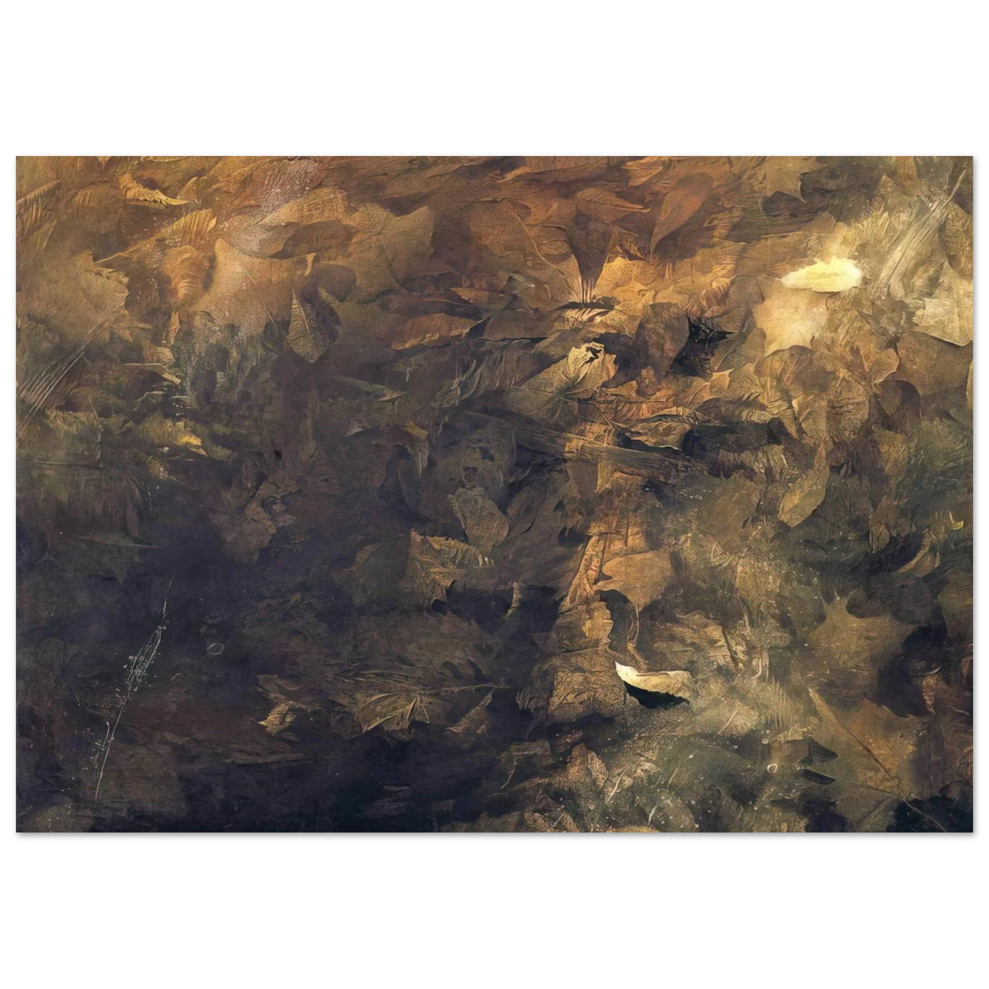 Andrew Wyeth - THIN ICE Wall Art - 60x80 cm / 24x32 inches - Premium Wooden Framed Poster With Fine Art Paper - White frame