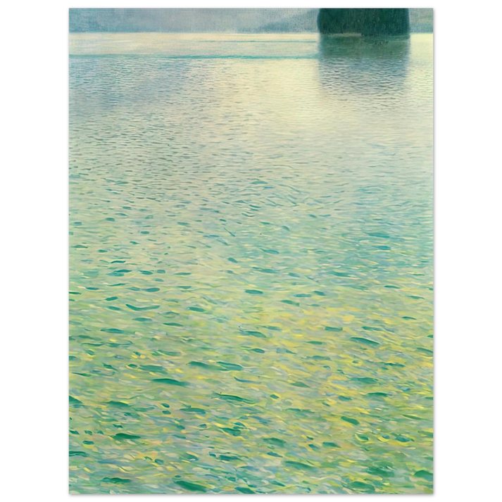 Gustav Klimt - ISLAND IN THE ATTERSEE  75x100 cm / 30x40inches Fine Art Poster