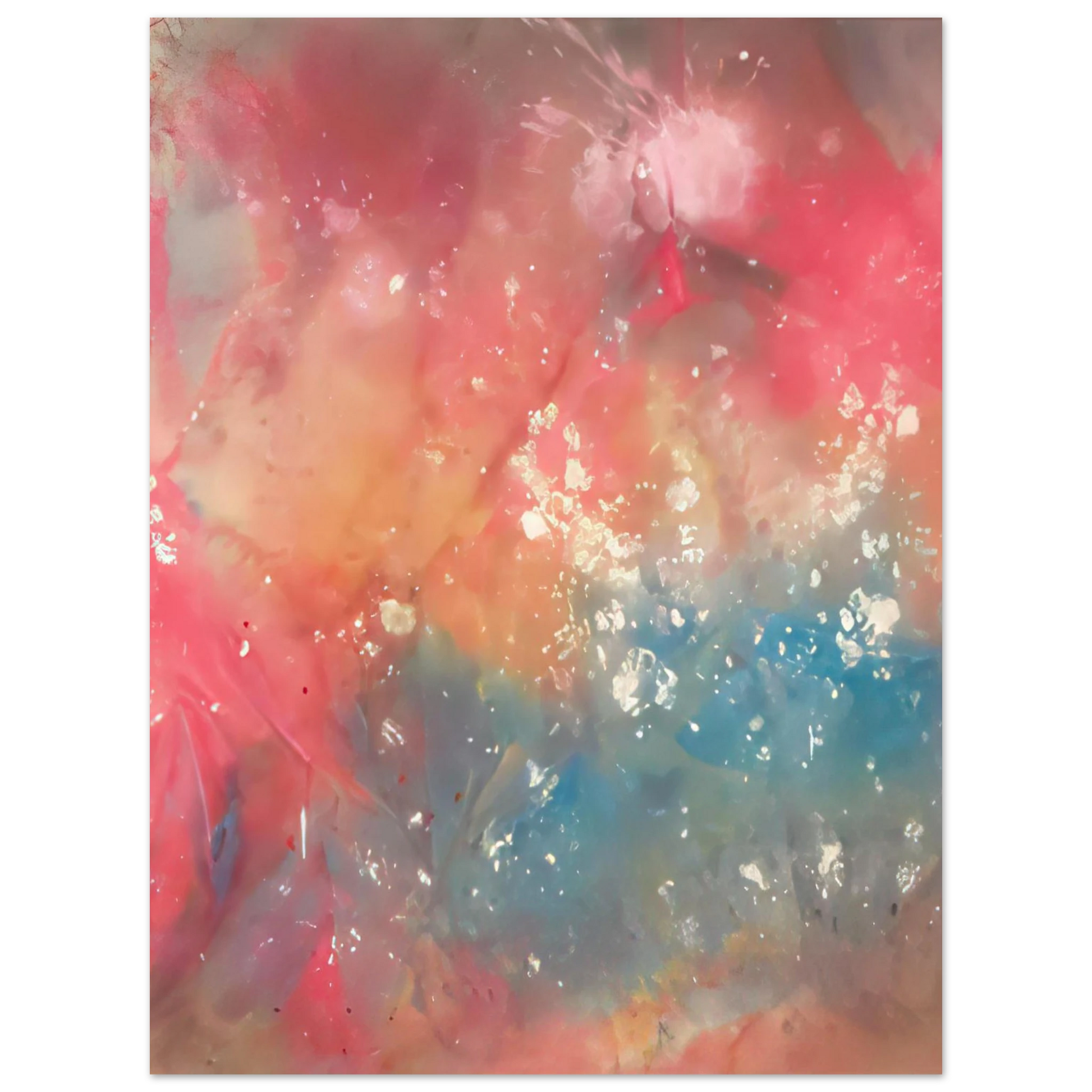 Sam Gilliam - Untitled Fine Art Poster - Default Title