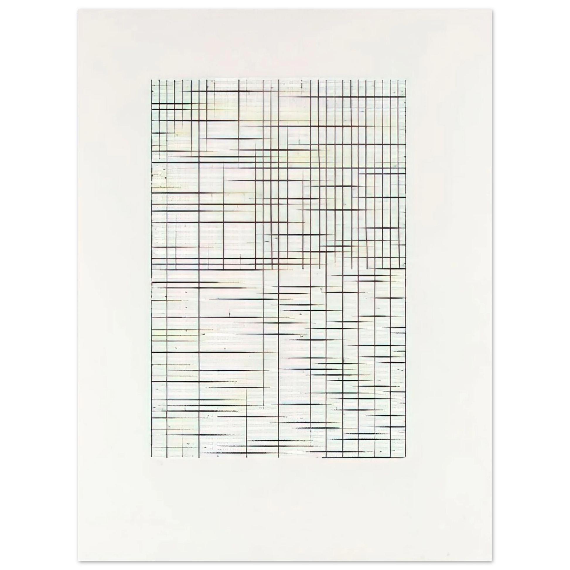 Brice Marden - Untitled from Adriatics - Minimalism Fine Art Poster - Default Title