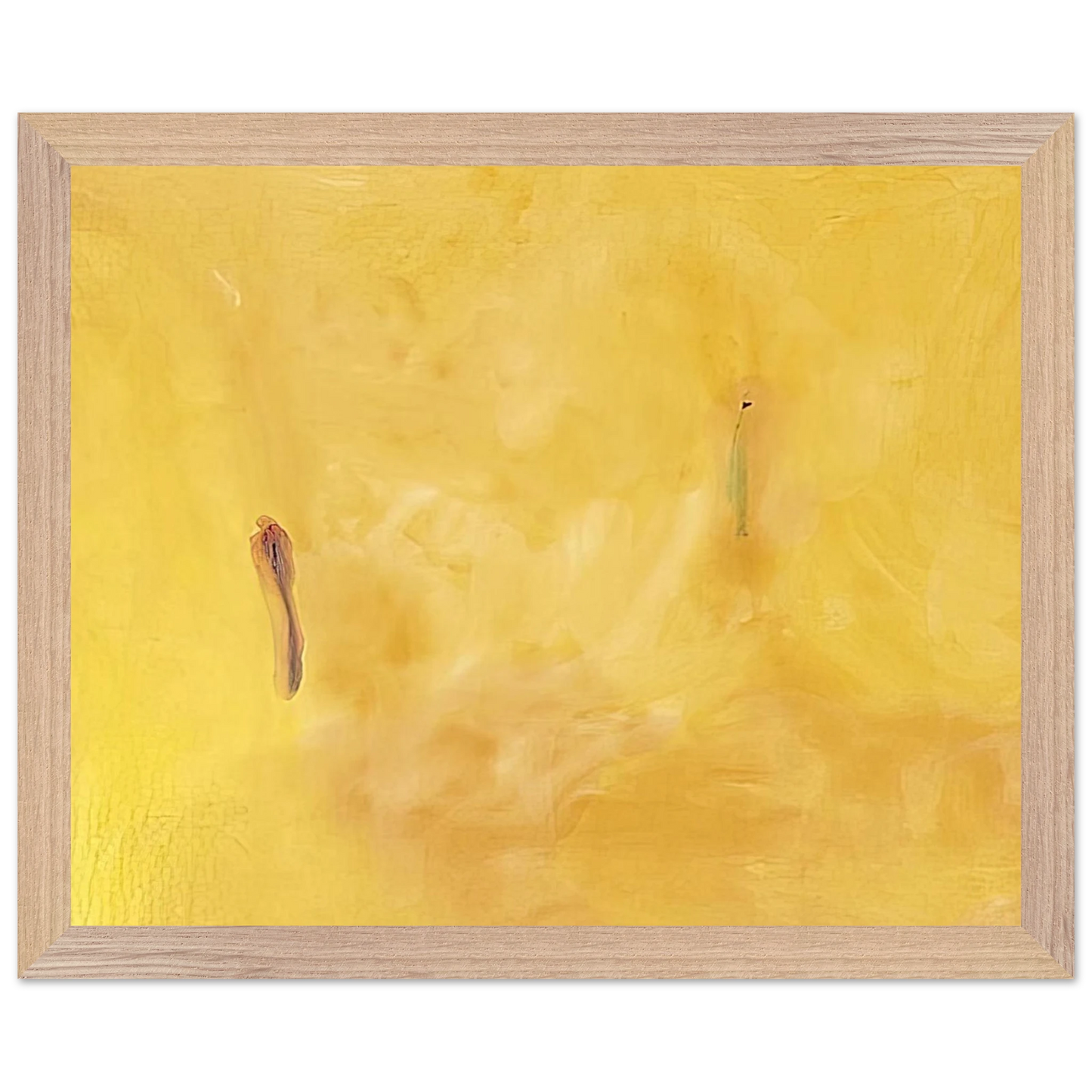 Helen Frankenthaler - Earliness - 1975 Wall art - A1 (59.4 x 84.1  cm) - Premium Wooden Framed Poster With Fine Art Paper - Black frame